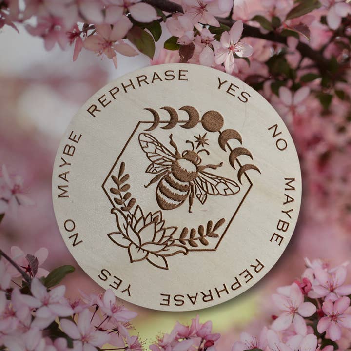 Bespell & Co. - Wholesale Meditation Supplies - Bee Pendulum Board1