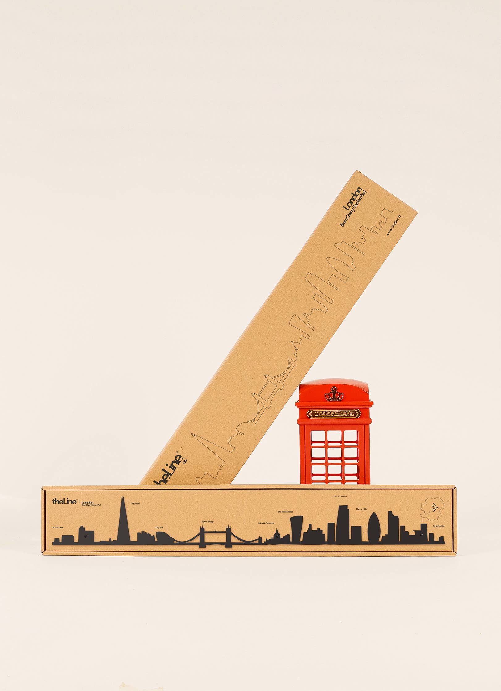 The Line - Vente Décoration murale - Décor Mural - Skyline de Londres 2 - Black (50cm)1
