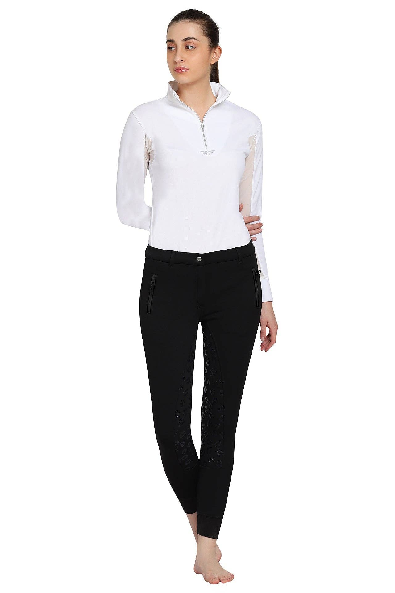 Black TUFFRIDER LADIES MACY WINTER BREECHES for wholesale on Faire5
