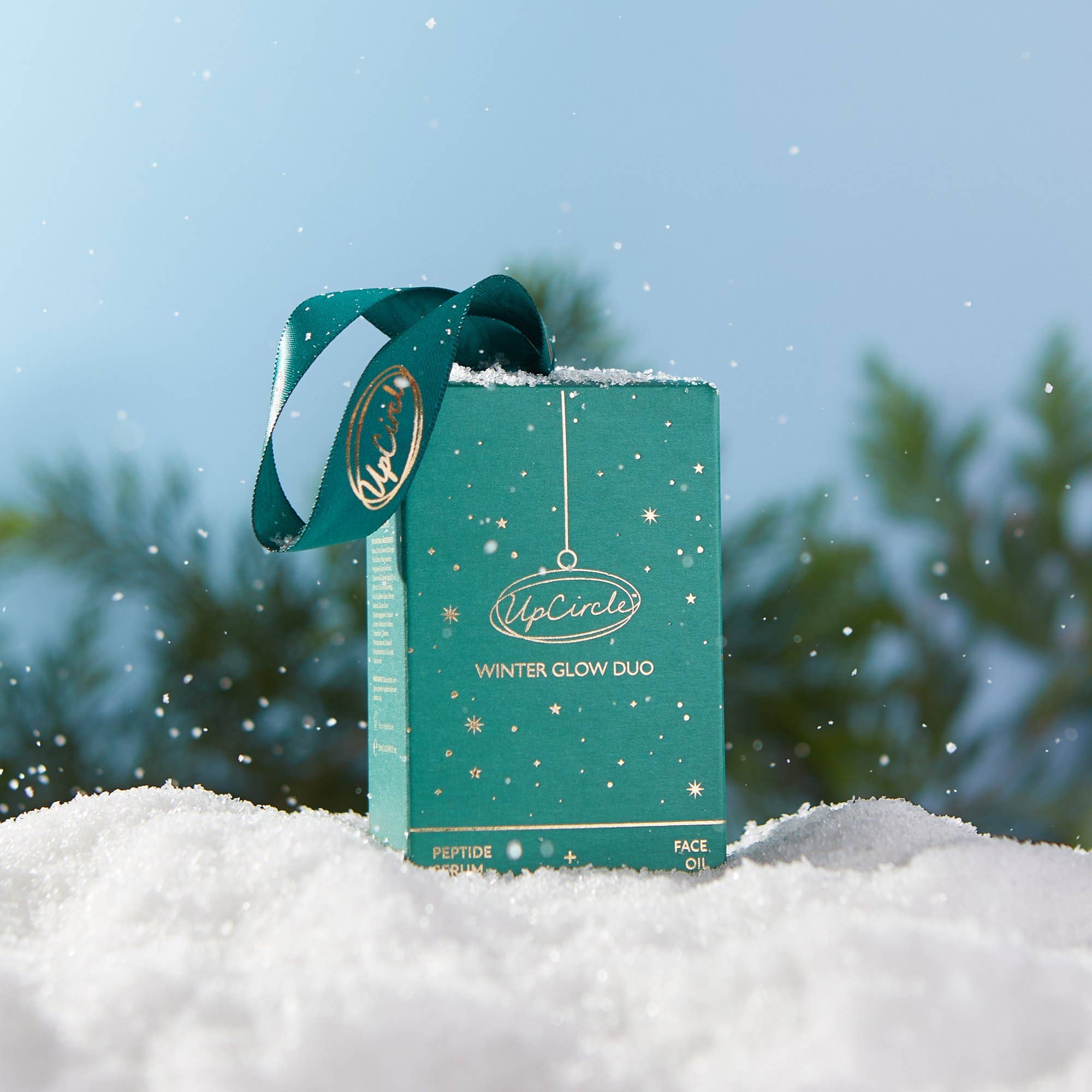 UpCircle Beauty Europe - Venta al por mayor Sérum facial - Dúo de Brillo Invernal Set de Regalo Ecológico de Cuidado de la Piel Vegano Natural5