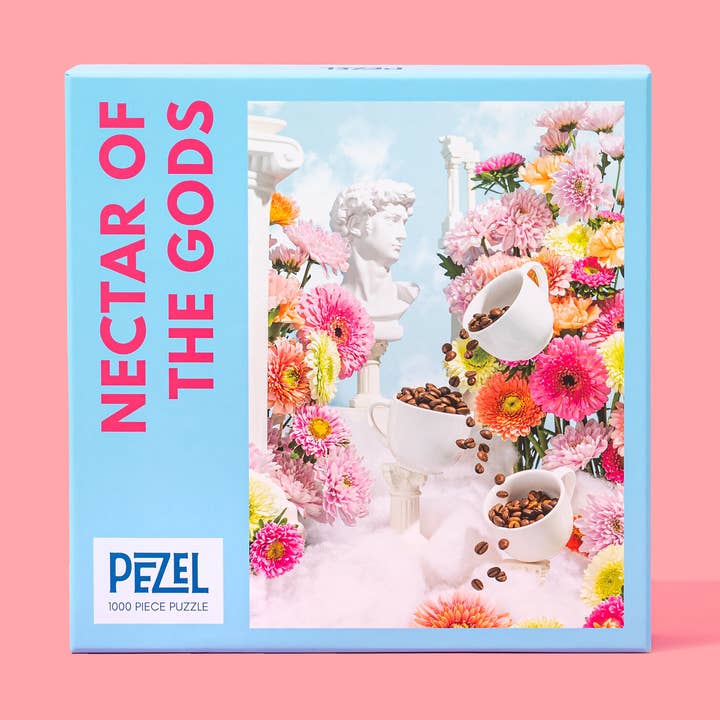 Nectar Of The Gods ☕| 1000 Piece Jigsaw Puzzle w/ Canvas Bag for wholesale by Pezel Puzzles