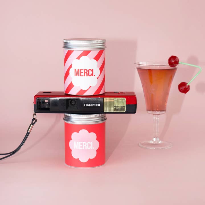 Vegane Kerze - Sojawachs - Duo Merci für den Großhandel von MARGO