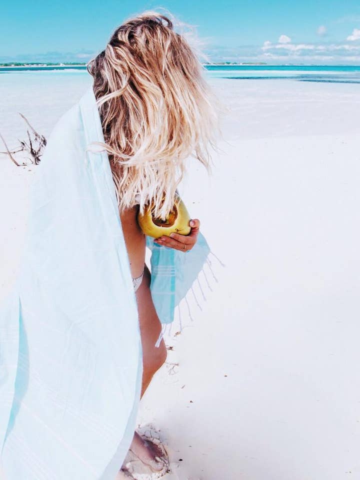 The Sea Foam Turkish Towel for wholesale by Kipa Beach