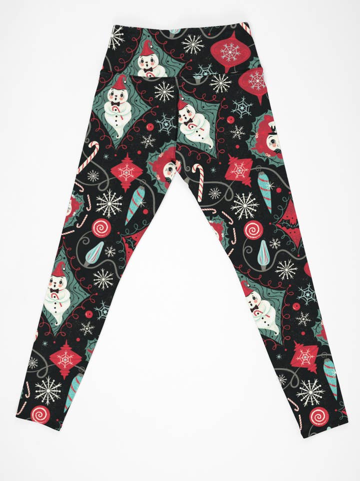 Beautifully Unique® Leggings - Wholesale Fashion Leggings - Women's - Frosty Spookmas Eve Leggings (Johanna Parker Exclusive)