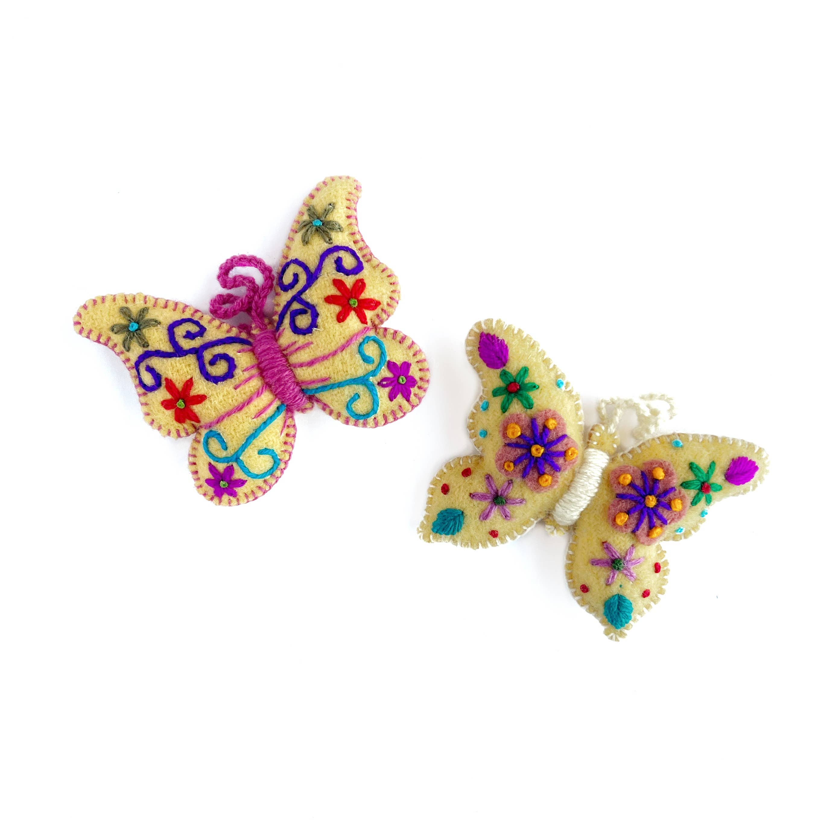 Ornaments 4 Orphans - Wholesale Ornament Set - Colorful Butterfly Christmas Ornaments, Assorted Bundle2