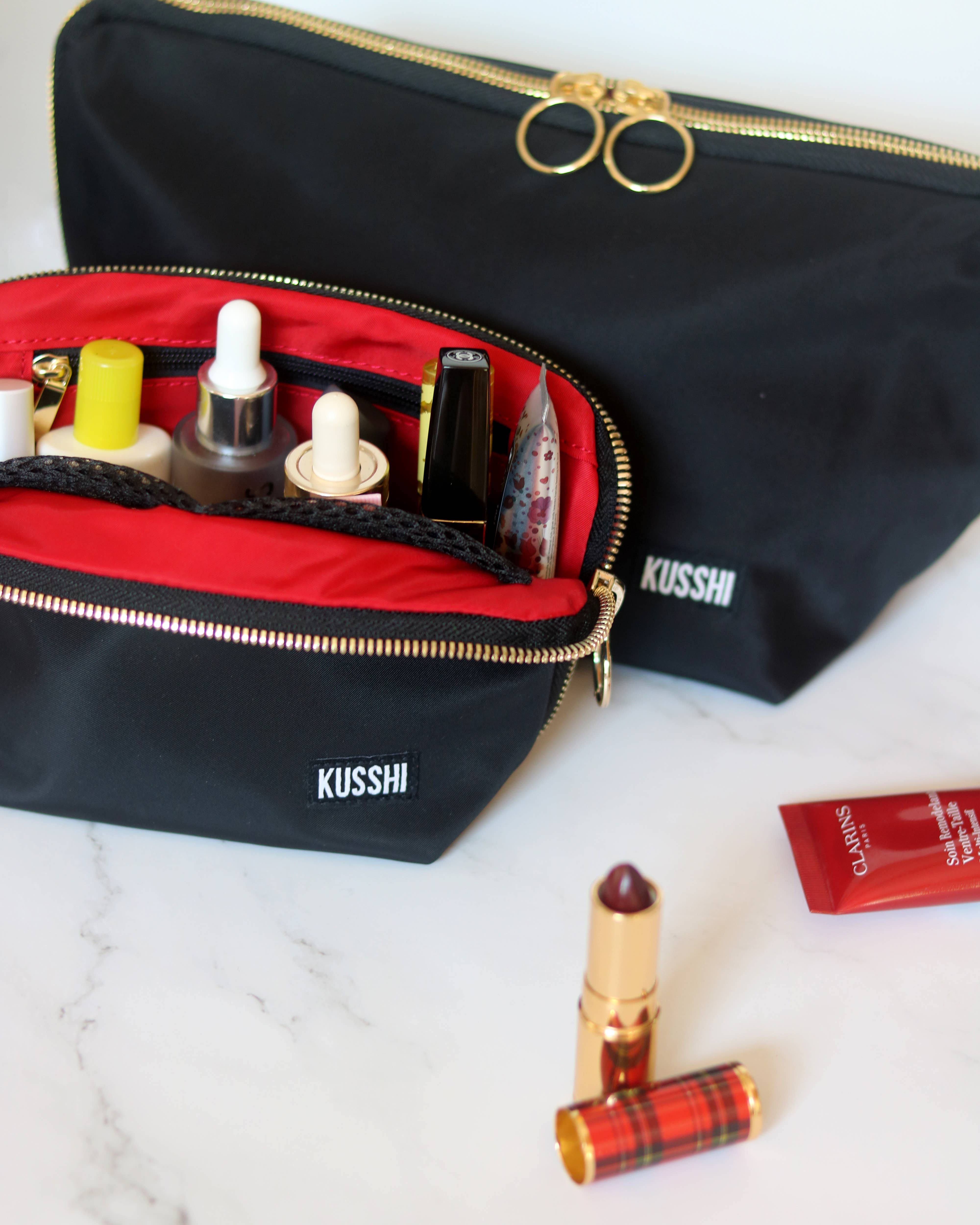 KUSSHI - Wholesale Makeup/Cosmetic Bag - Everyday Makeup Bag - Machine Washable Small Cosmetic Bag, 19