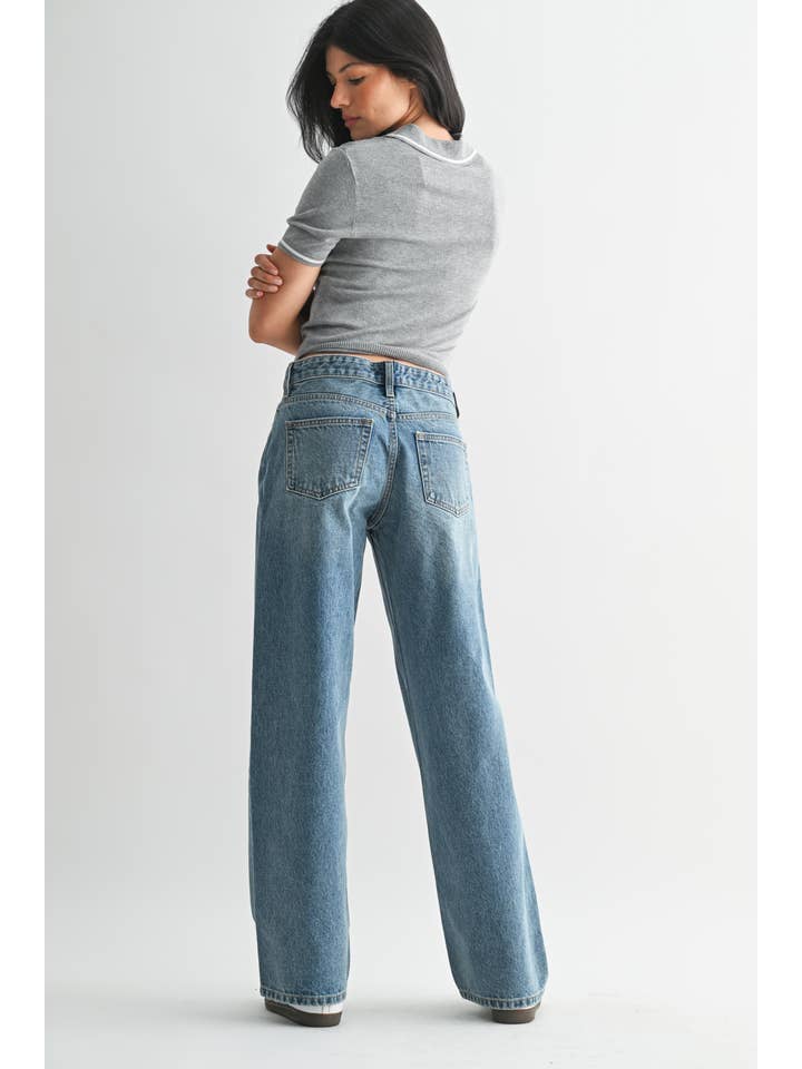 JBD - Wholesale Jeans - Women's - DP801N - MD - Baggy Wide Leg3