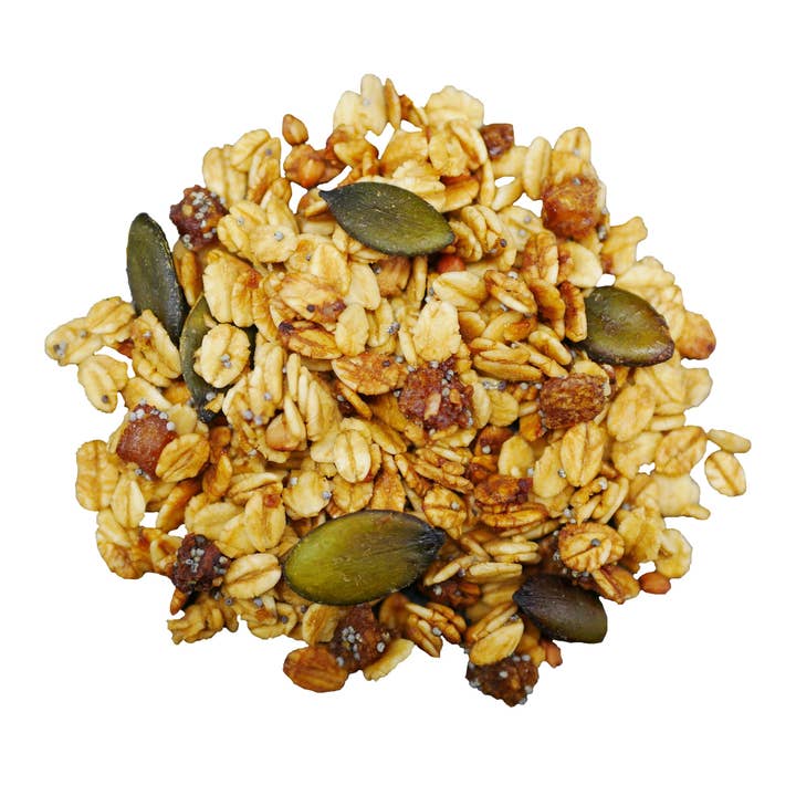 Biologische muesli, gekonfijte citroenen, bulkzak van 5 kg voor wholesale door GUSTONEO