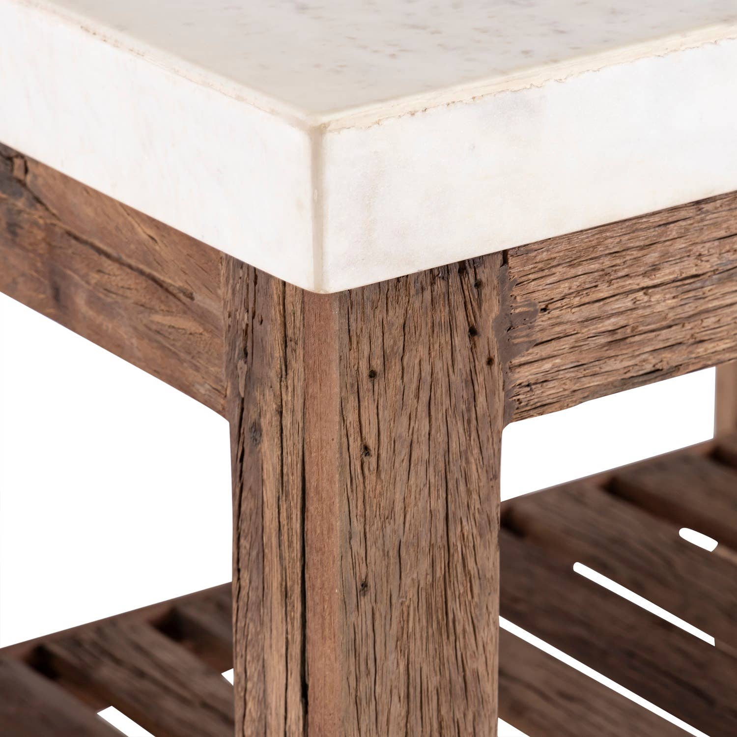 Natural Sm Wooden Kitchen Island on Wheels for wholesale on Faire5