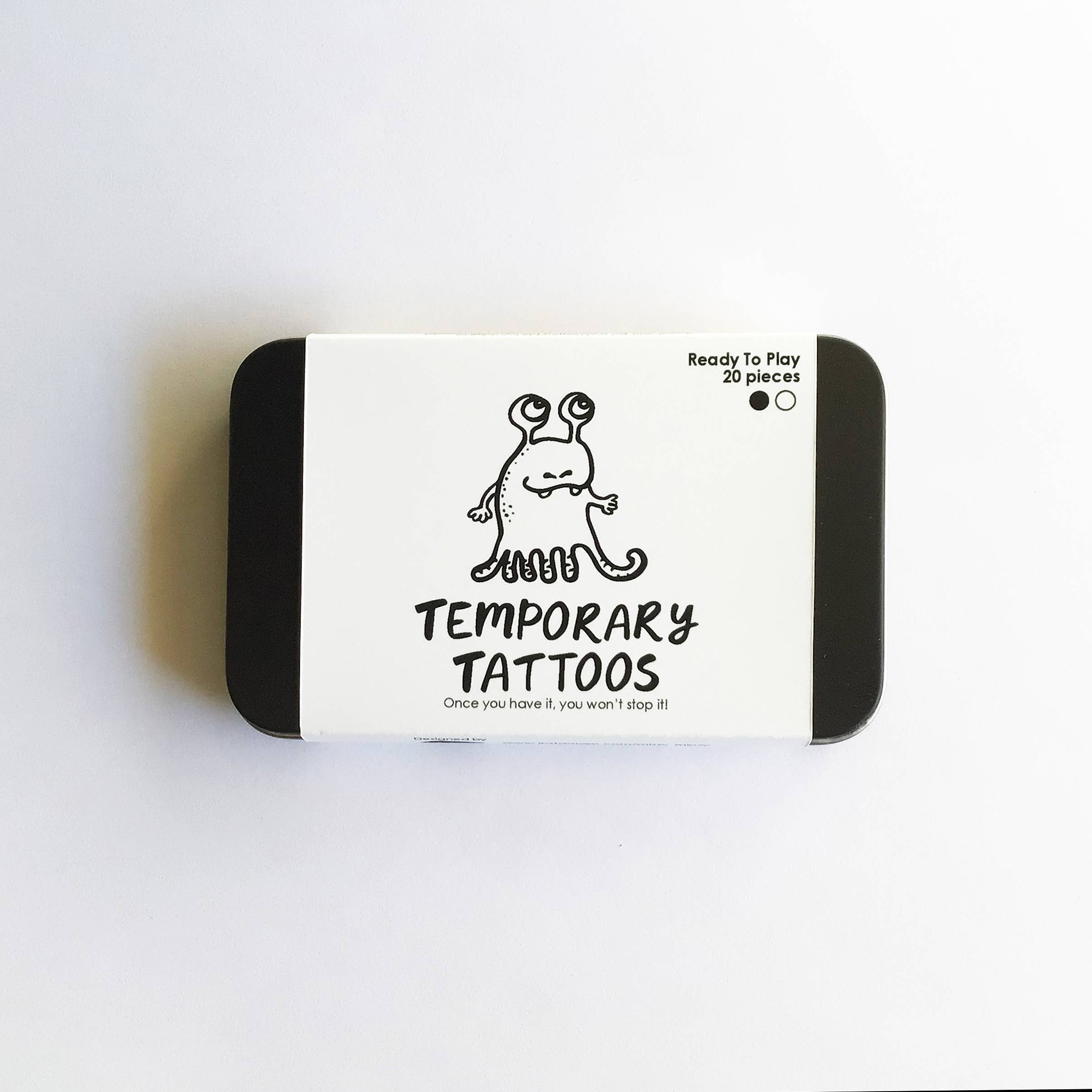 Missy Minzy - Wholesale Temporary Tattoo - Monsters | Pre-cut Temp Tattoos in Alum. Tin1