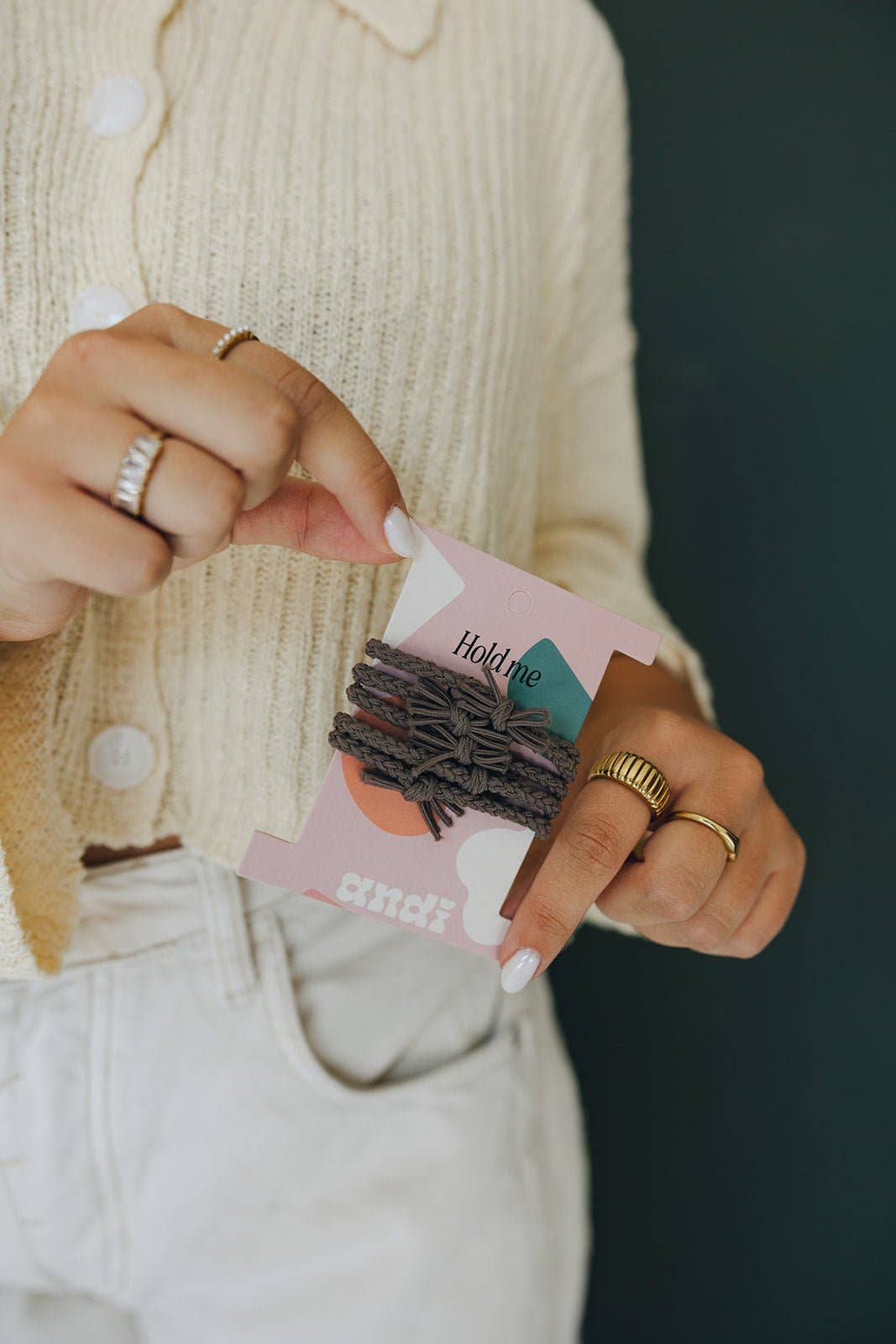 Shop Andi - Wholesale Hair Tie - Rustic Braided Hair Ties 5-pack13