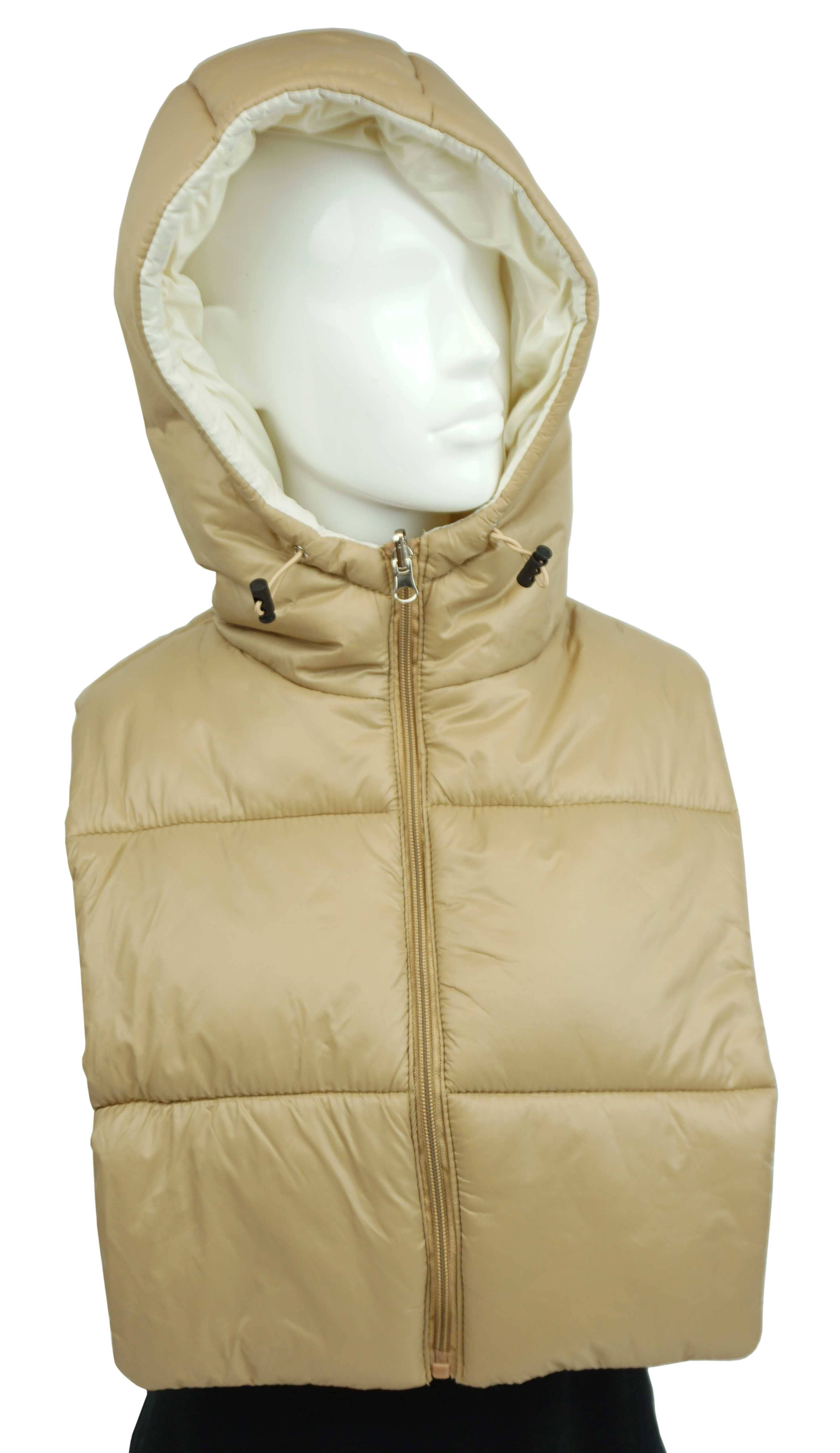 Anais - Wholesale Outerwear Vest - Women's - Reversible hooded balaclava GL0283