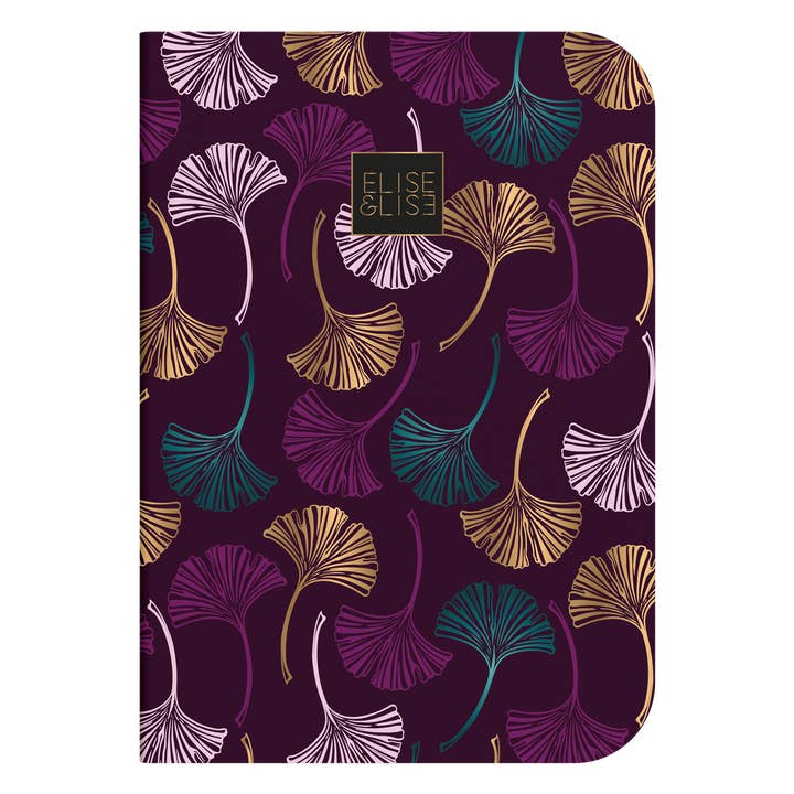 STELLA GREEN – wholesale Notebook – Set of 4 A4 Notebooks – Violet Gold Stationery Collection