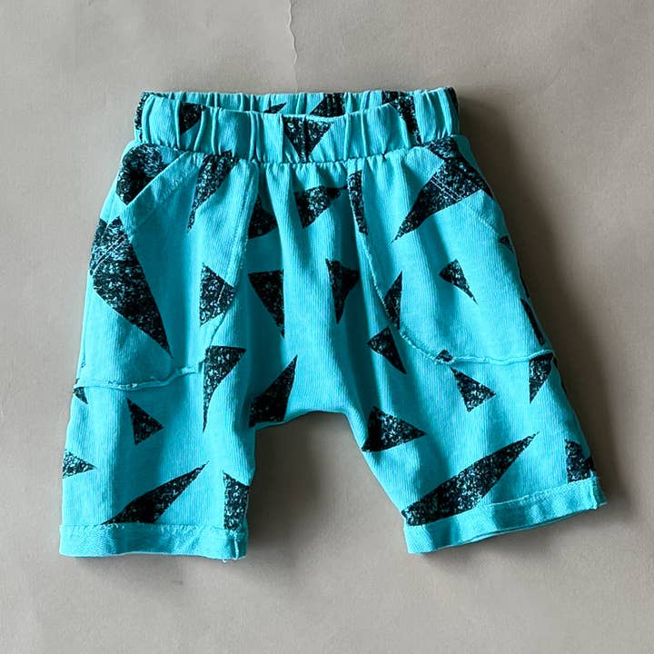 Korte broek Ivan-Triangle | Aqua voor wholesale door Joah Love