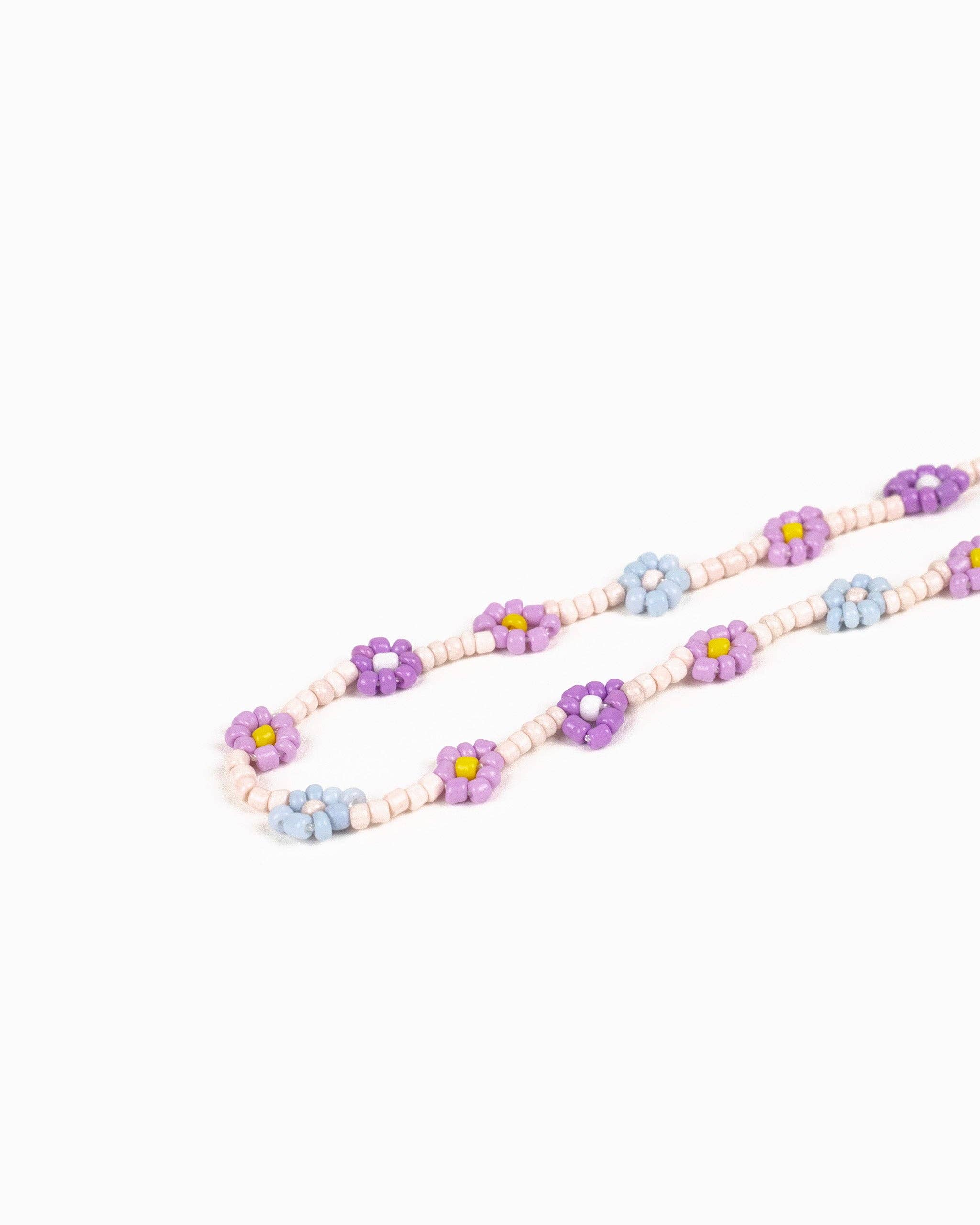 Sessori - Vente Collier de perles - Collier de perles en verre Tropic Fruit Flower1