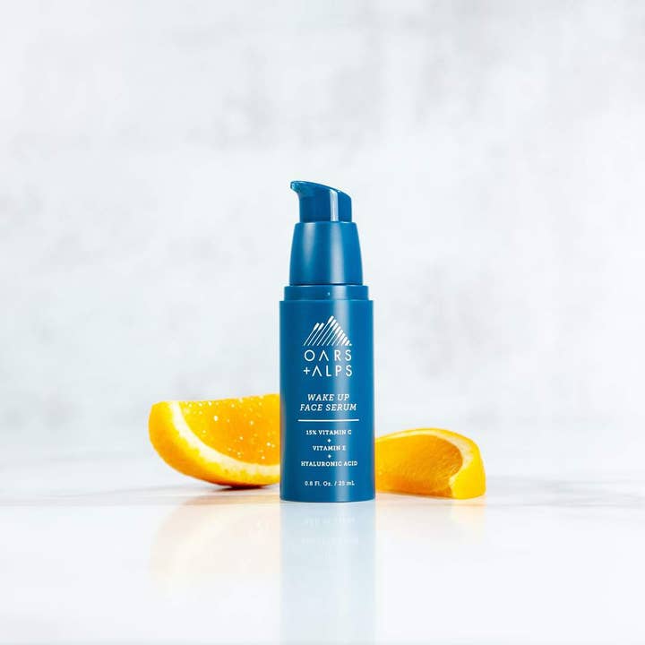 Oars + Alps - Wholesale Facial Serum/Concentrate - Men's - Wake Up Men's Face Serum, Made w/ Vitamin C, Hyaluronic Acid