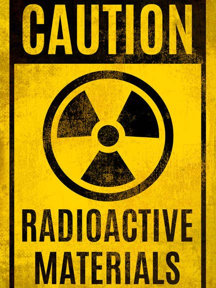 Cartaz de Sinalização de Materiais Radioativos por atacado de Keep Calm Collection