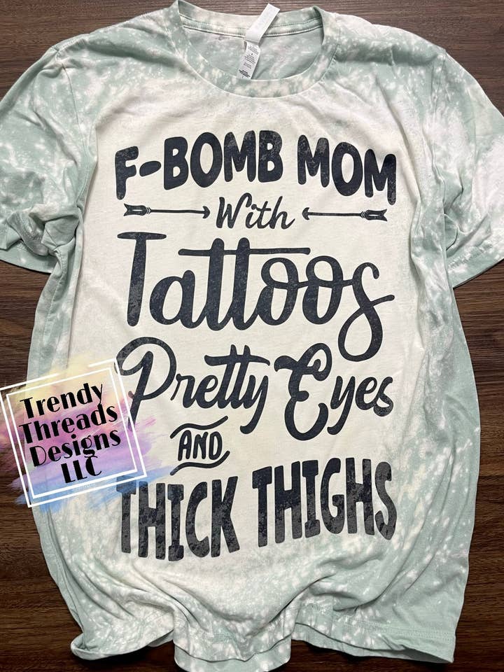 F bombe skjorte for engroshandel hos Trendy Threads Designs LLC