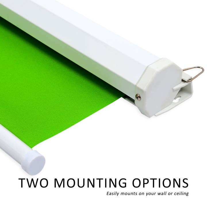 KHOMO GEAR – wholesale Photography backdrop – Extra Large 84" x 84" Pull Down Green Screen Backdrop