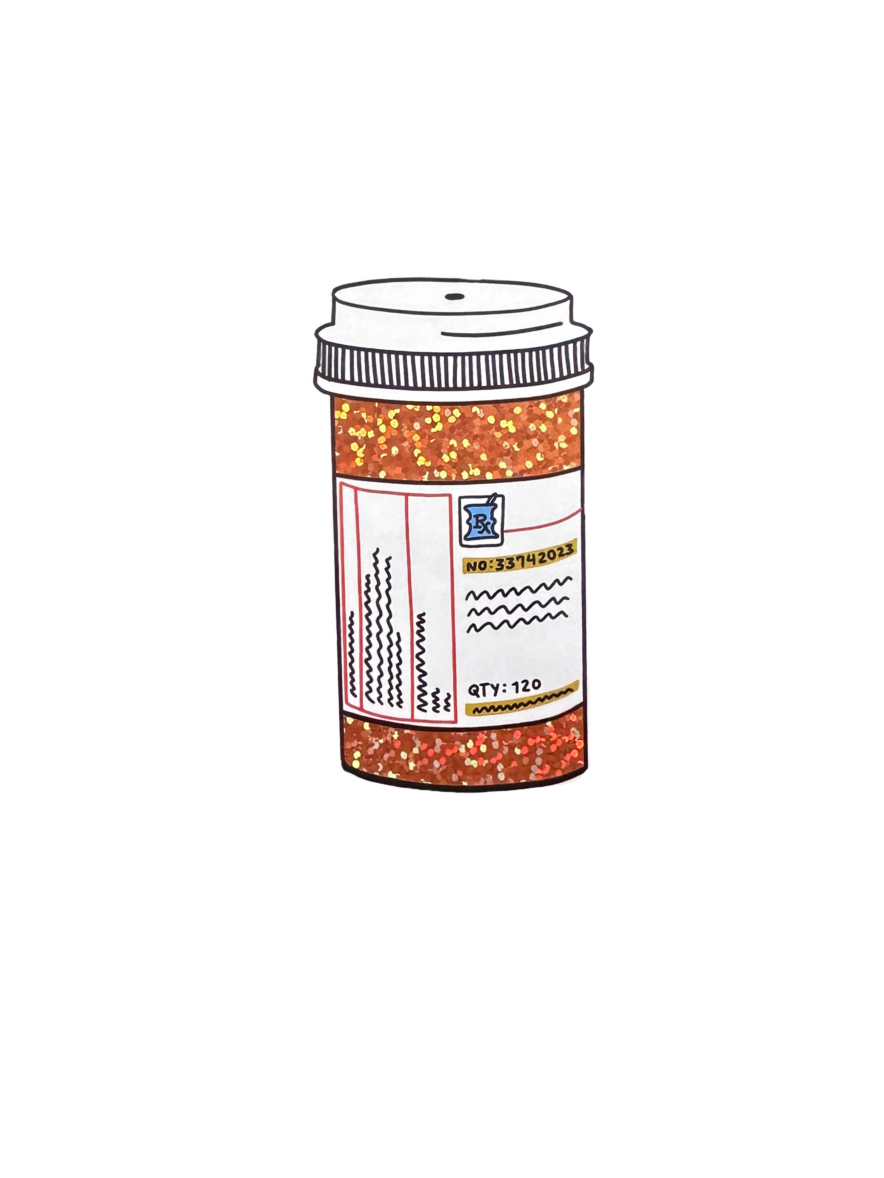 COLETTE BERNARD - Wholesale Sticker - Prescription Bottle Sticker0