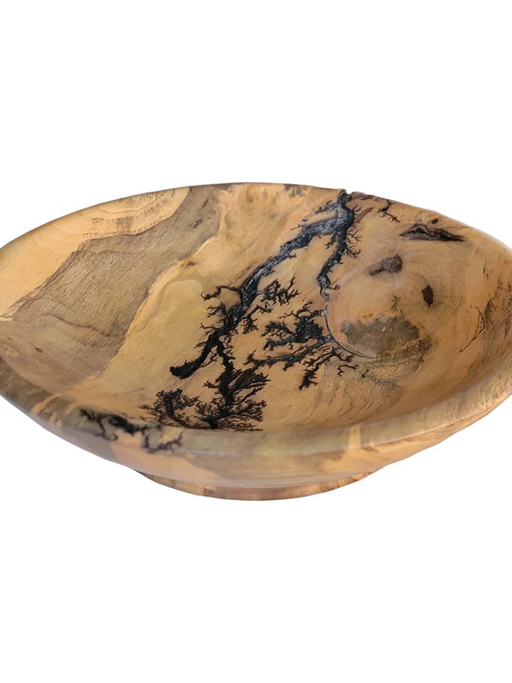 Cuenco de madera de 10 pulgadas para venta al por mayor de Familiar Goods