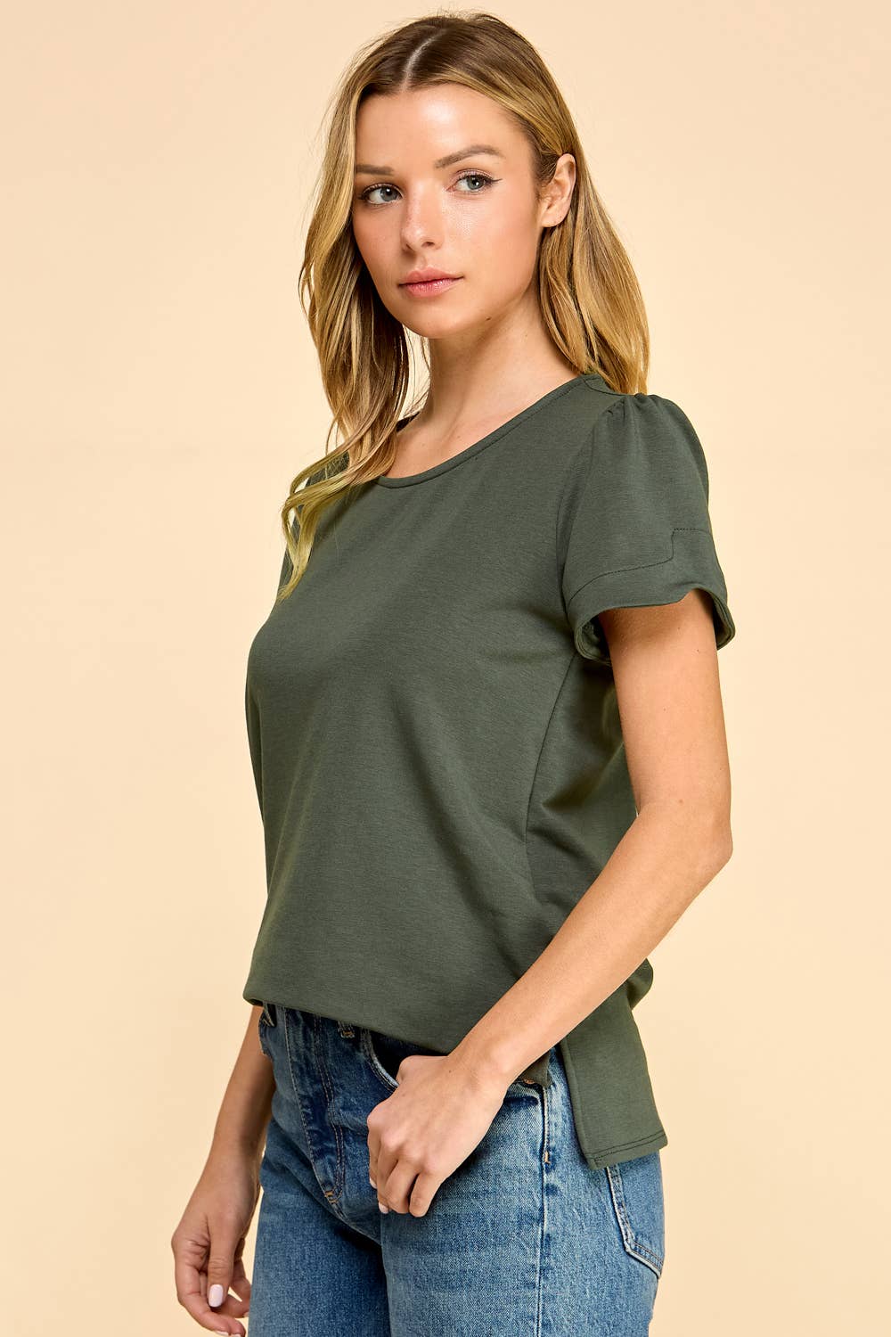 Les Amis - Wholesale Knit Top - Women's - Knit Side Slit Top11