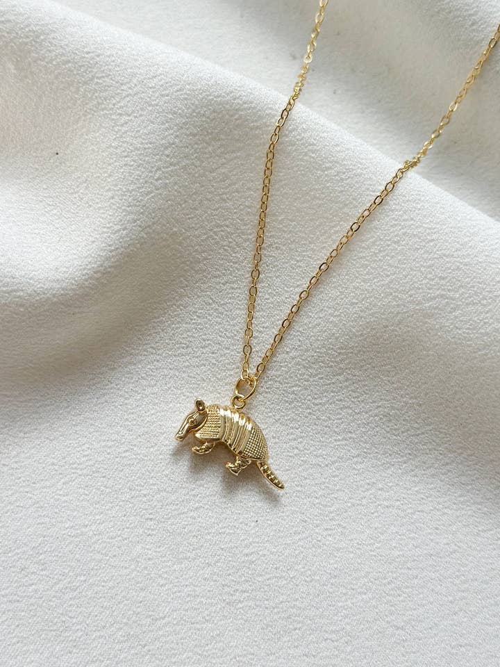 The Wildlife Collection - Armadillo Pendant Necklace for wholesale by Ellis Grey Jewellery