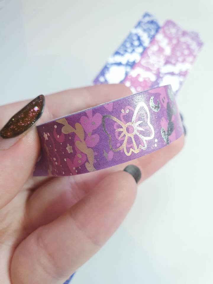 Ruban adhésif Washi métallisé pour la vente par Ellesdoodlebox