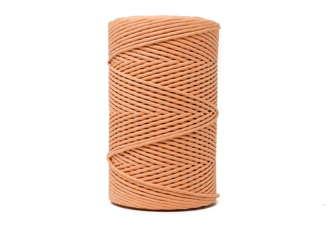 Ganxxet, Inc. - Wholesale Yarn - Cotton Cord Zero Waste 4 Mm - 1 Single Strand - Apricot