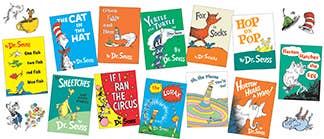 Eureka School Products - Wholesale Bulletin Board - Dr. Seuss™ Books Mini Bulletin Board Set0