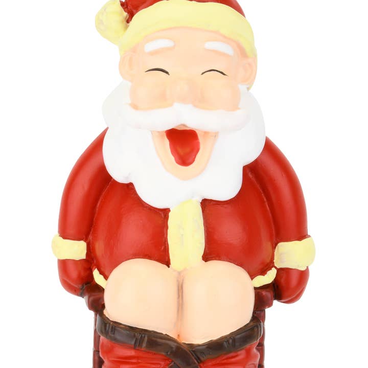 Tree Buddees - Wholesale Ornament - Chimney Present Funny Santa Pooping Christmas Ornament2