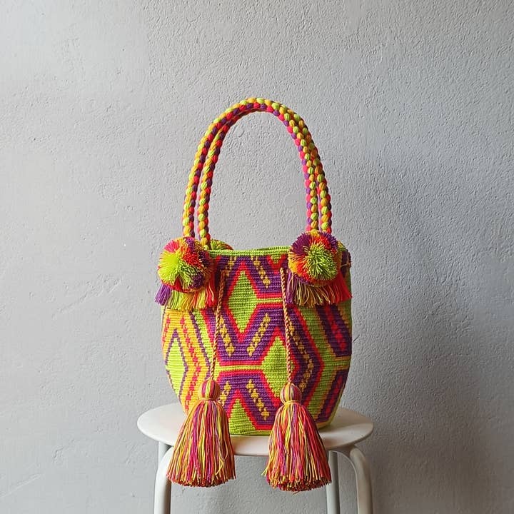 CAROLINA Handbag/Backpack Handbags M BICOLOR for wholesale by Mochila Milano by Silvia Ferrari