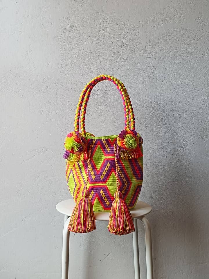 CAROLINA Handbag/Backpack Handbags M BICOLOR for wholesale by Mochila Milano by Silvia Ferrari