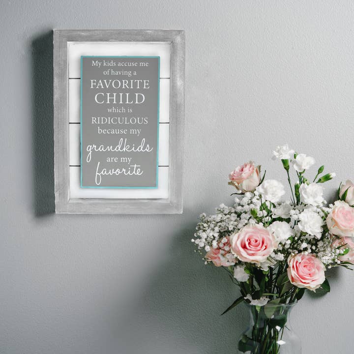Pavilion - Wholesale Sign - Grandkids - 4.5" x 6.5" Plaque