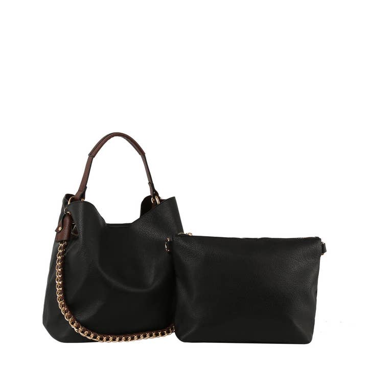 HR CORP - Wholesale Shoulder Bag - Women's - Calin collection 2in1 slouchy hobo shoulder bag1