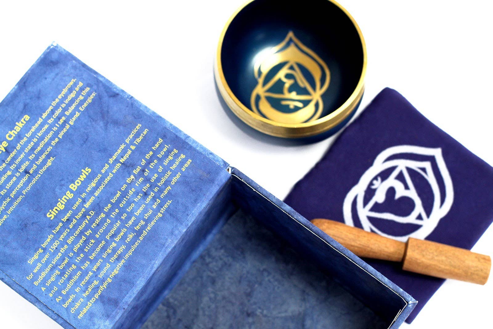 AWGifts Europe – Material de meditação por atacado – Tigela Tibetana do Terceiro Olho - Suprimentos para Meditação1