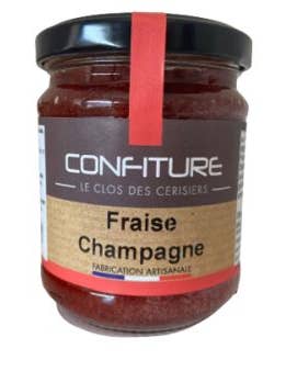 Mermelada de fresa con champán para venta al por mayor de LA MOUTARDERIE CONFISERIE DE NOUVELLE AQUITAINE