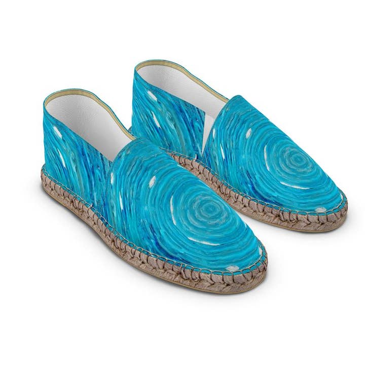 Tropical Ripples Espadrilles for wholesale by Ally Bee Design