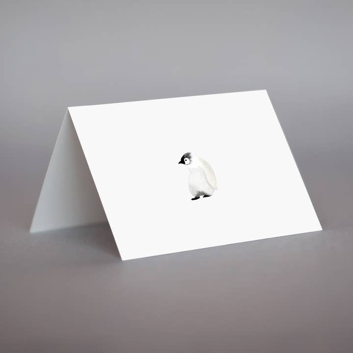Baby Penguin Notecard Set for wholesale by Sarah Drake Design