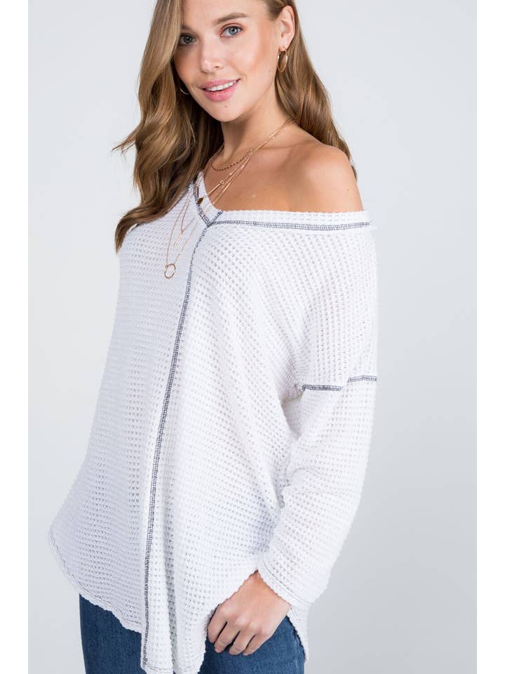 Bloomero - Vente Tunique – femme - TUNIQUE DE STYLE DÉCONTRACTÉ PIED DE POULE7