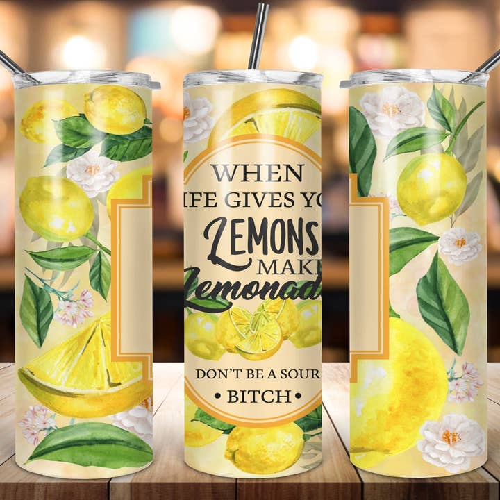 Limonade, ne sois pas un b*tch ! pour la vente par Noel & Co Tumblers