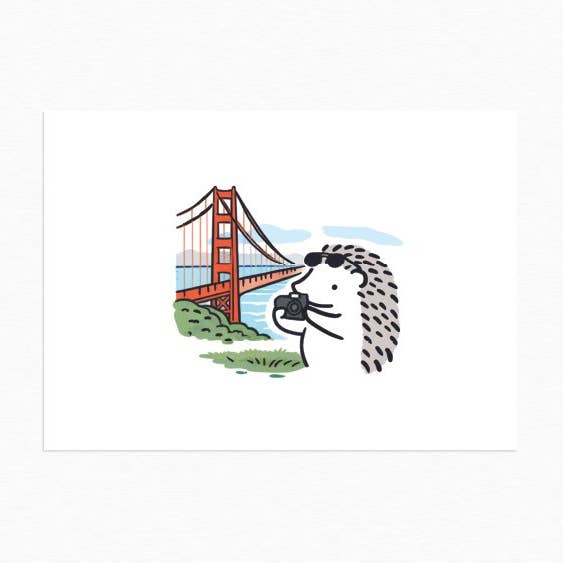 San Francisco Postcard for wholesale by Tales of Eleanor