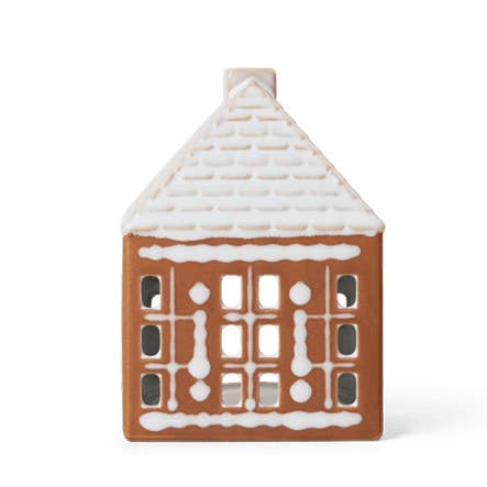 Danish Design Collective - Vente Décoration de Noël - Kähler - Maison en pain d'épices - Photophore - Petite ou Moyenne0