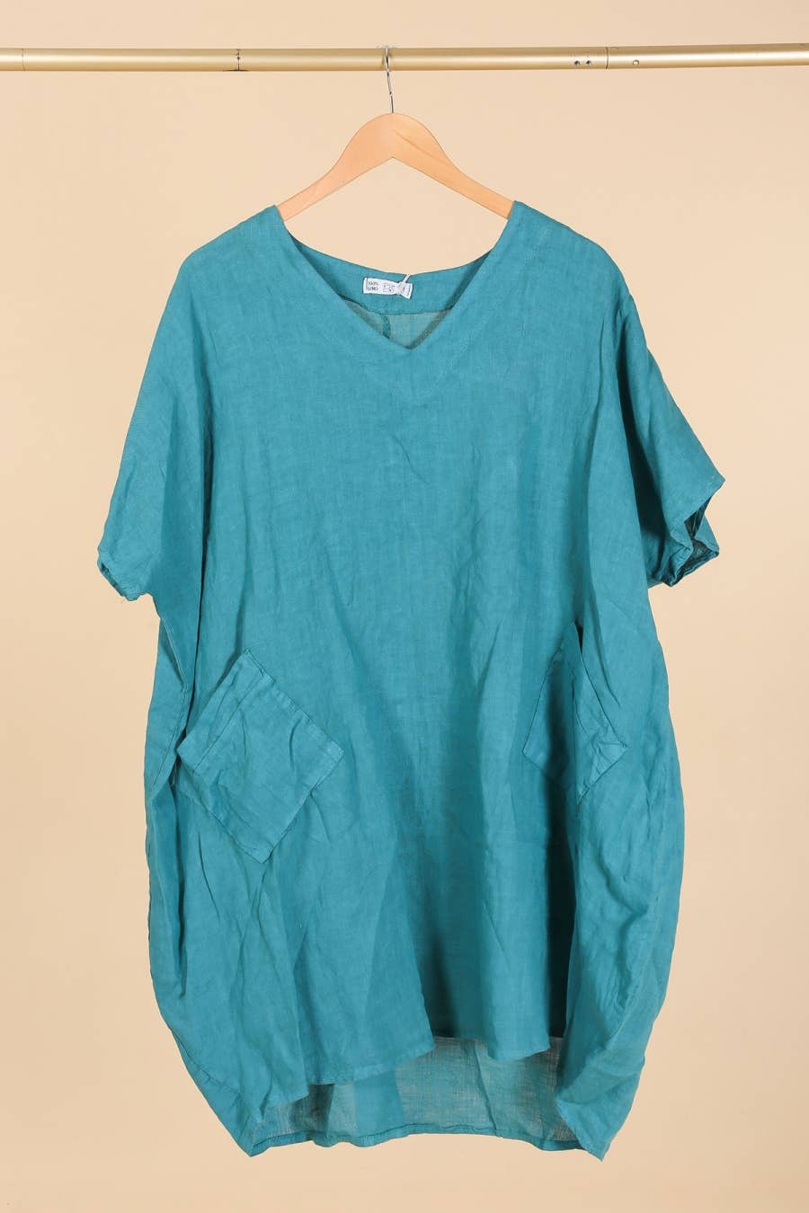 la maison des fibres naturelles - Wholesale Tunic - Women's - Tunic 62804 100% linen made in Italy24