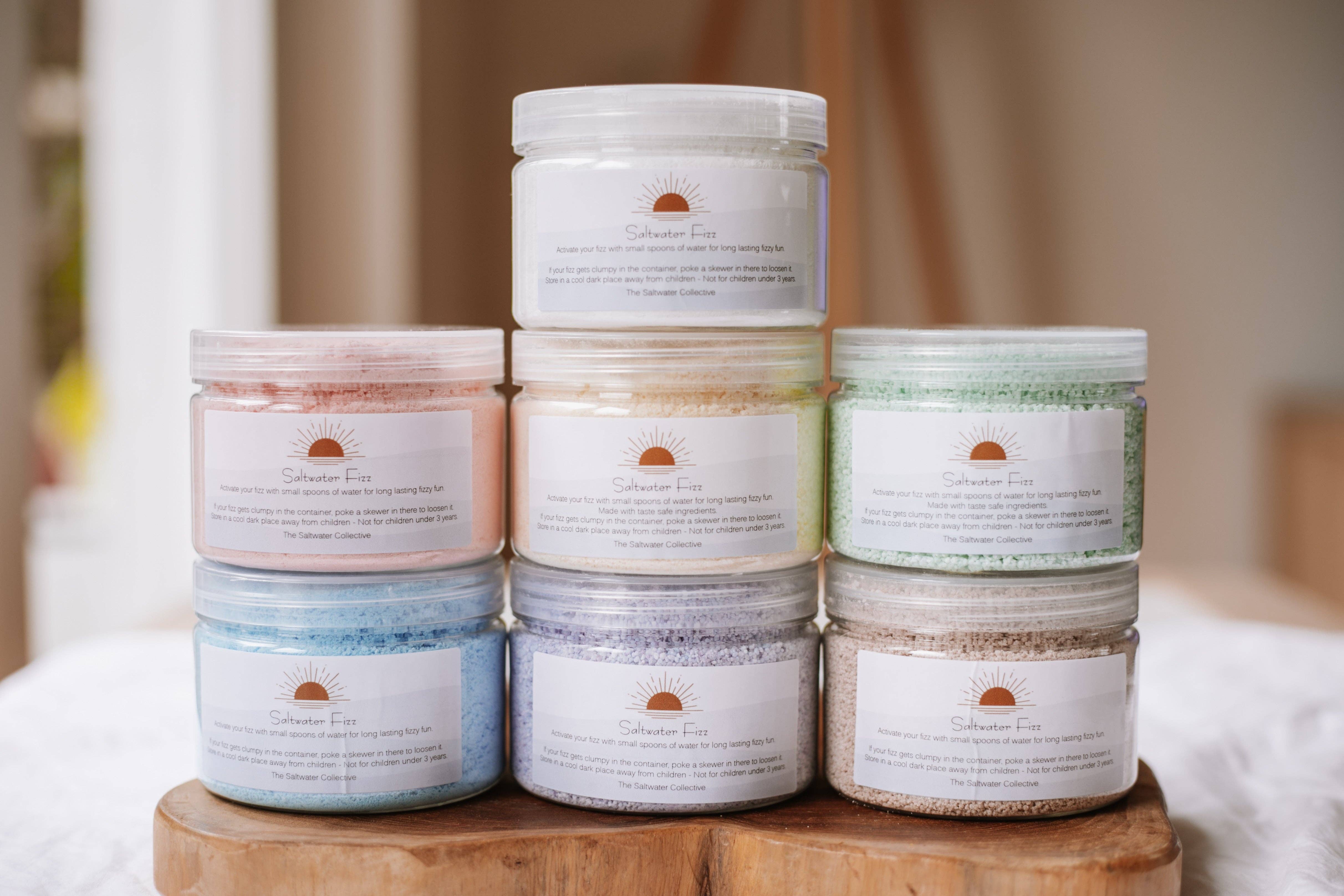 The Saltwater Collective - Wholesale DIY craft kit – Child - Seaweed Green Saltwater Fizz - Medium potion bubbles10