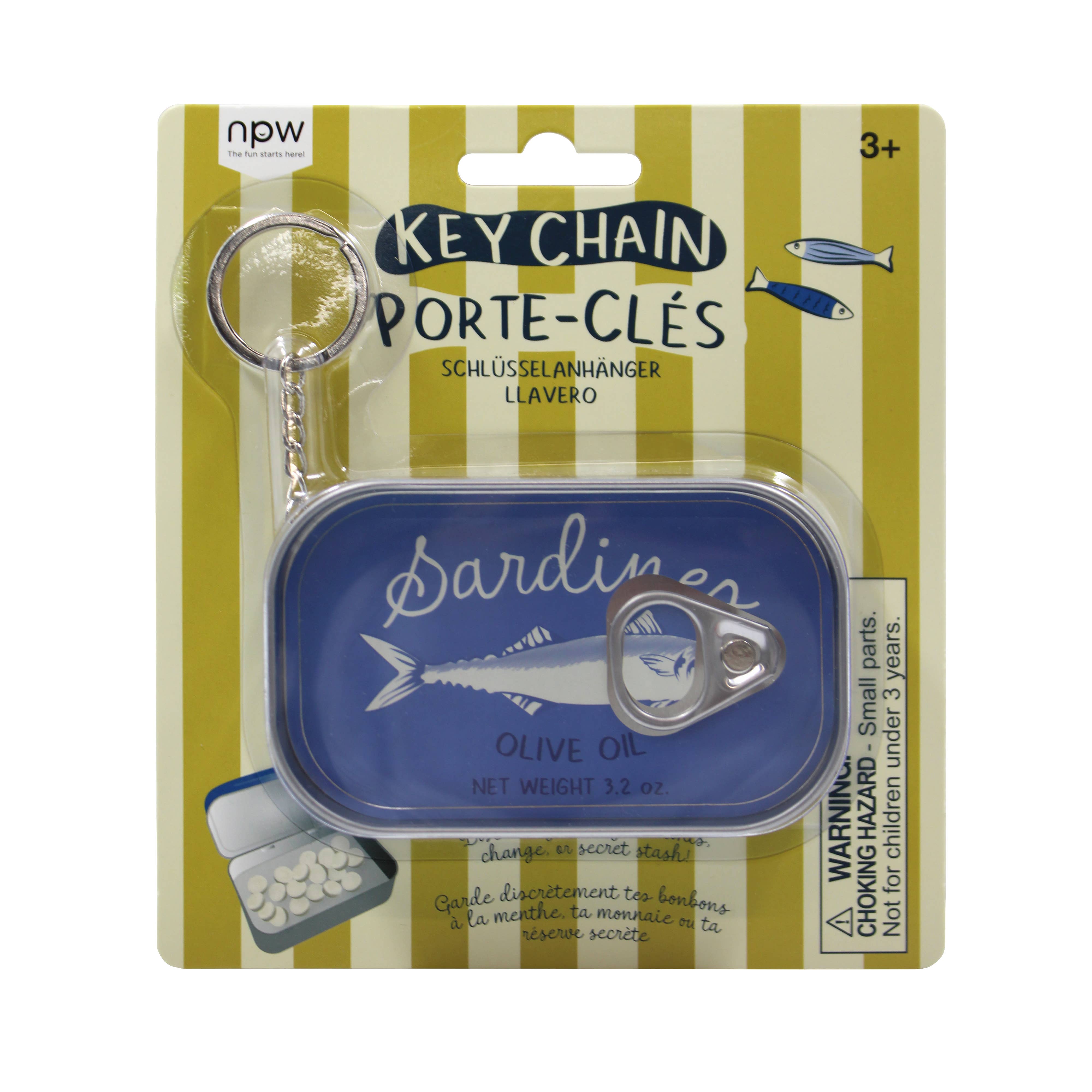 NPW - Wholesale Keychain - Unisex - Sardine Tin Keychain1