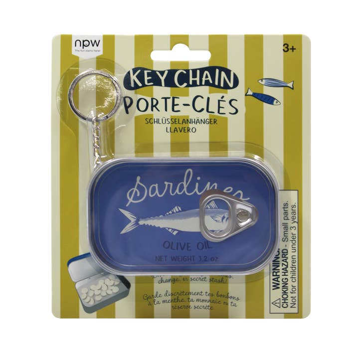 NPW - Wholesale Keychain - Unisex - Sardine Tin Keychain1