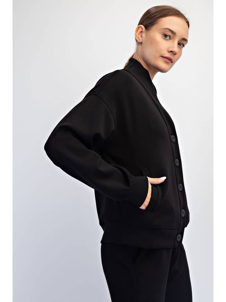 Rae Mode - Wholesale Lounge Top - Women's - MODAL POLY CARDI5