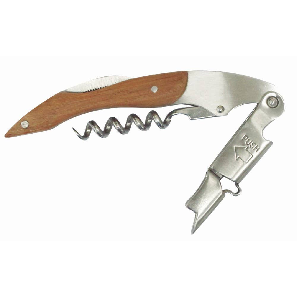 Vin Bouquet (Find It Import & Export Sl) - Venta al por mayor Abrebotellas - Sacacorchos 2 tiempos de bambú3