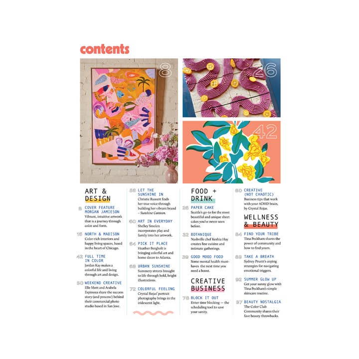 Color Club Magazine - Wholesale Magazine - Color Club Magazine • Issue 03: Vibrant Living1